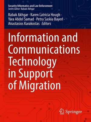 cover image of Information and Communications Technology in Support of Migration